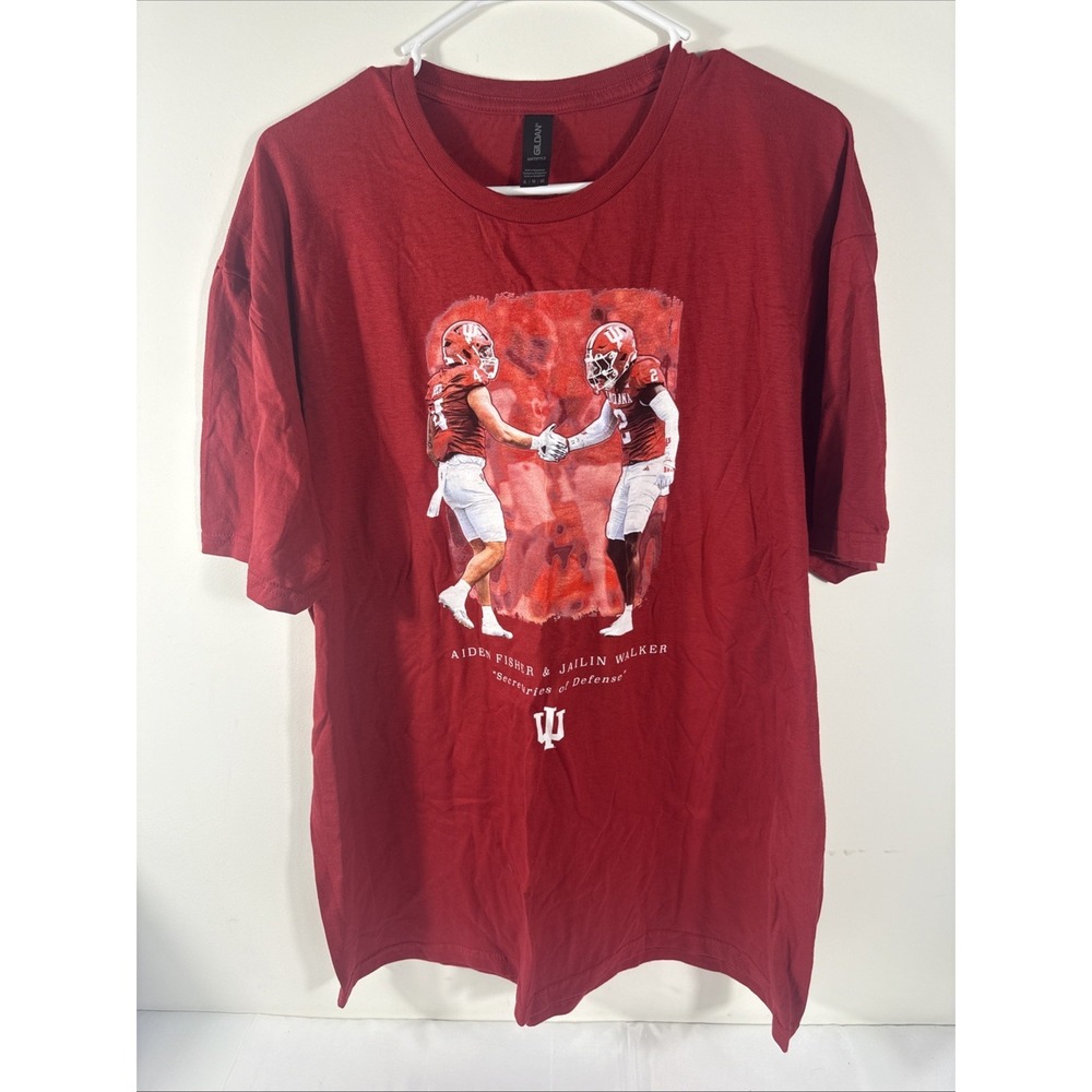 Aiden Fisher & Jailin‎ Walker  Indiana University Football T-Shirt